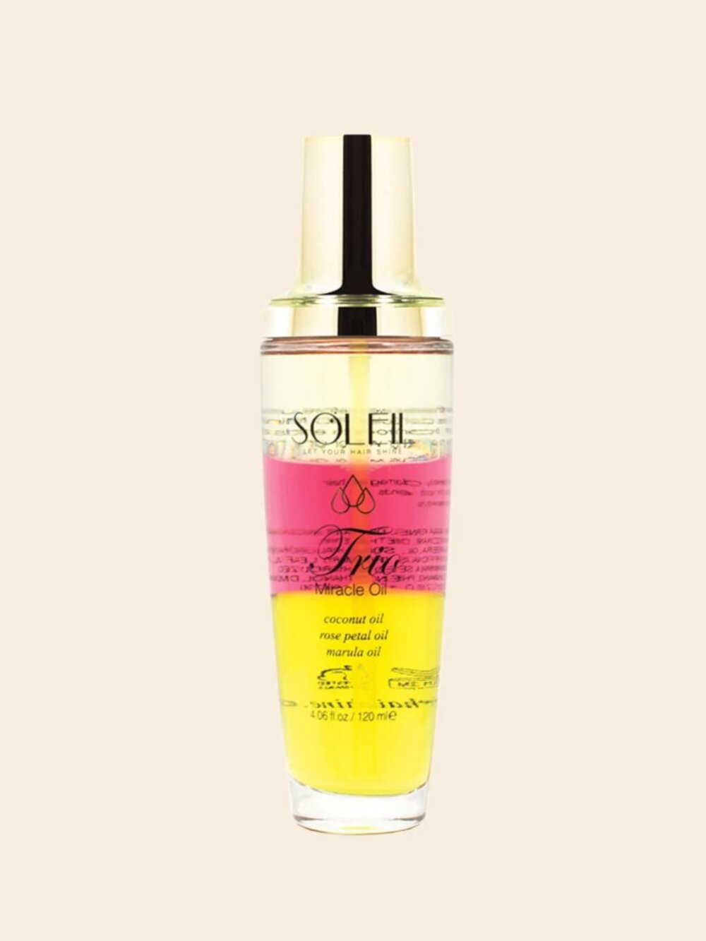 Soleil Argan Trio Miracle Oil 24 K